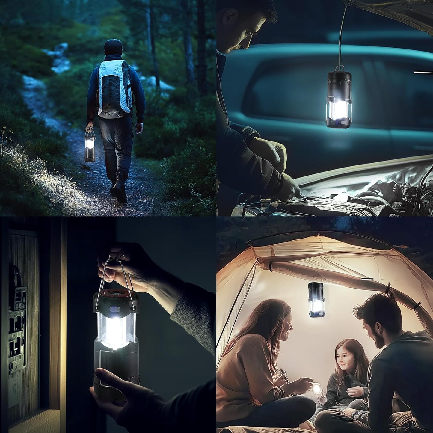 The Lumiere Collapsible LED Camping Lantern
