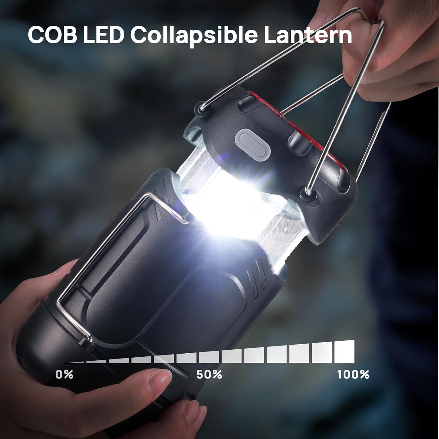The Lumiere Collapsible LED Camping Lantern