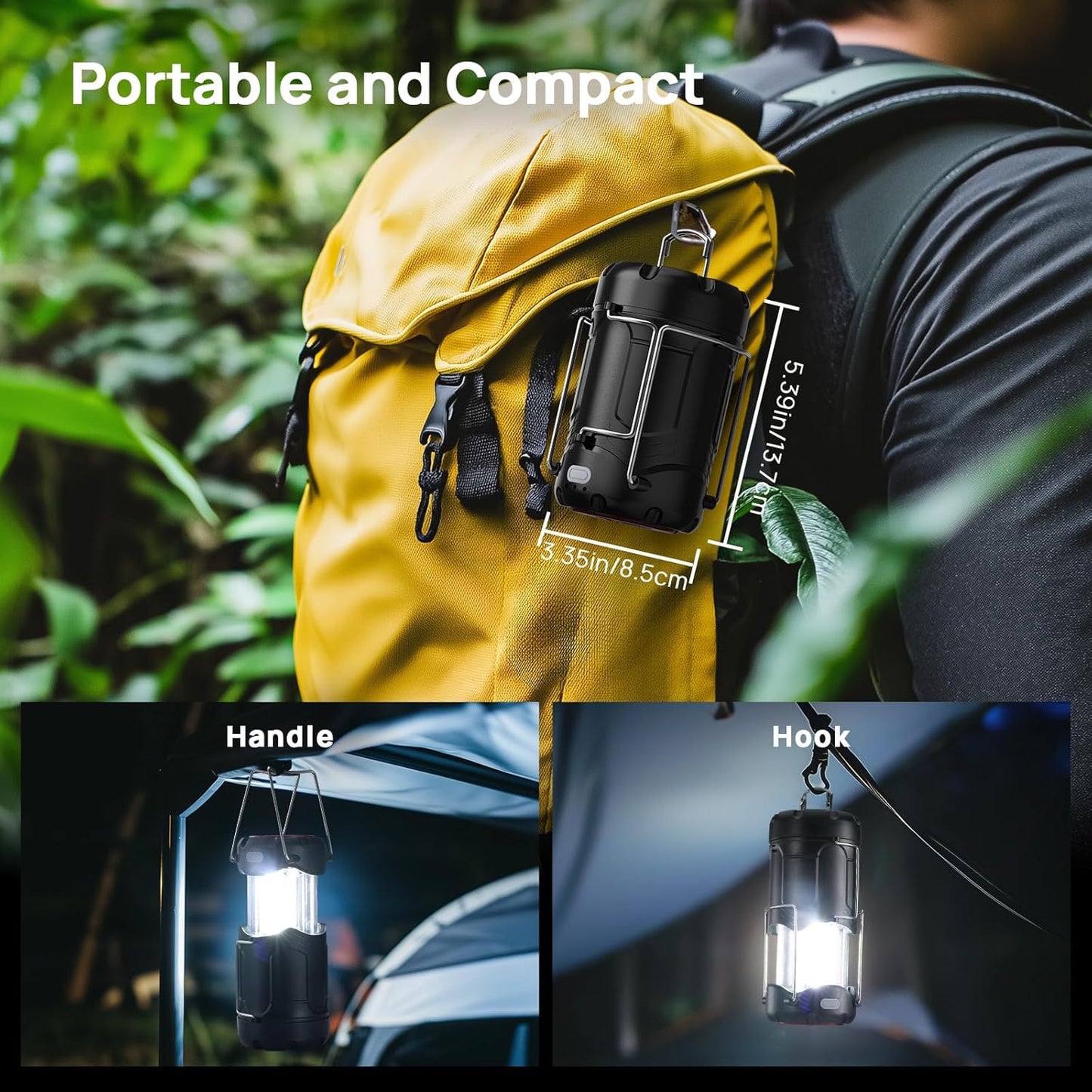 The Lumiere Collapsible LED Camping Lantern